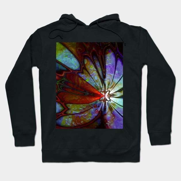 Cosmic Bloom Hoodie by Mistywisp